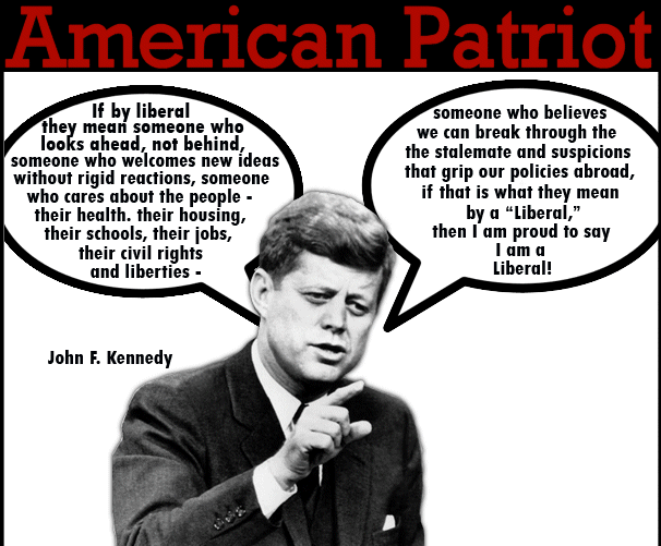 President John F. Kennedy was a true patriot