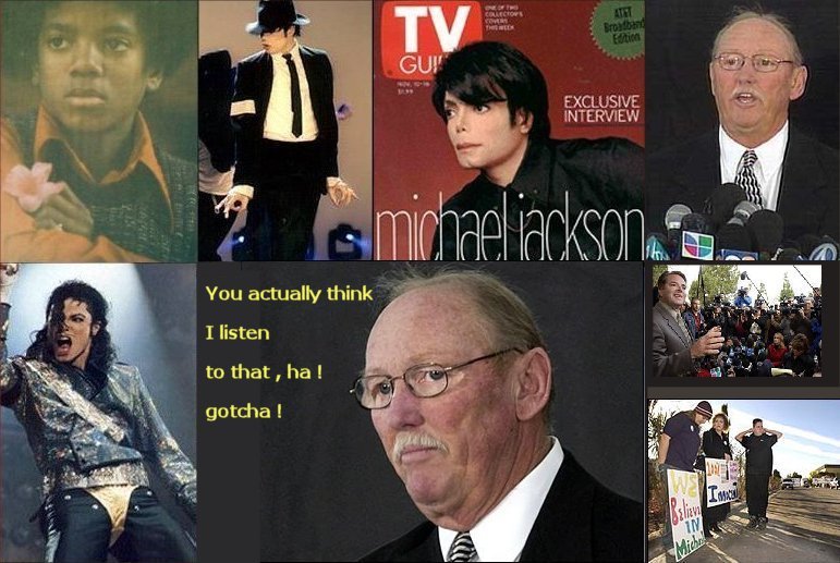 Who is trying to destroy Michael Jackson?